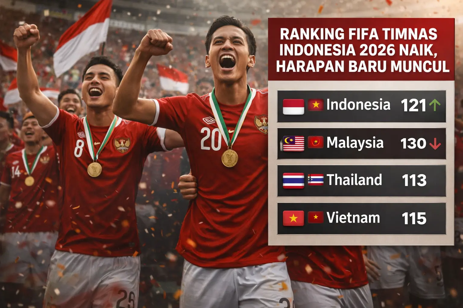 Ranking FIFA Timnas Indonesia 2026