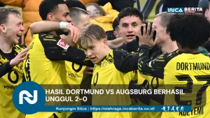 Hasil Dortmund vs Augsburg