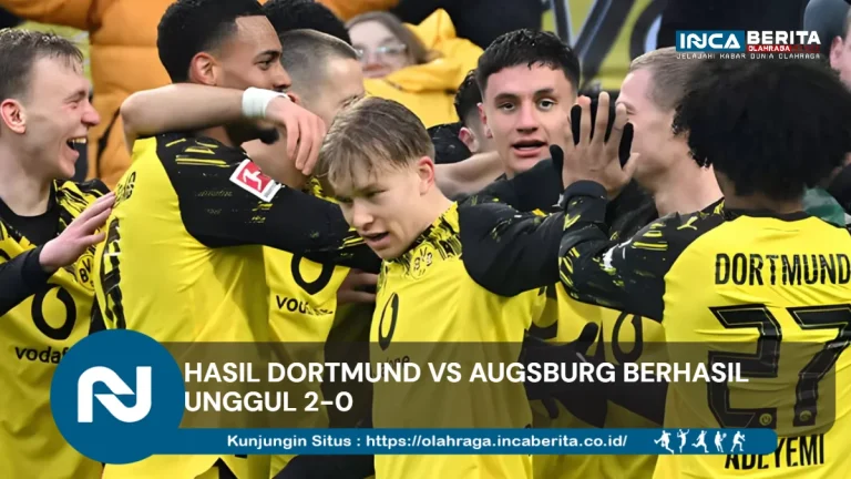 Hasil Dortmund vs Augsburg