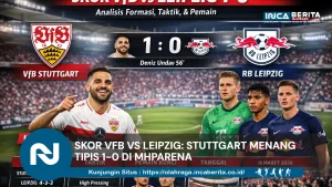 Skor VfB vs Leipzig: Stuttgart Menang Tipis 1-0 di MHPArena