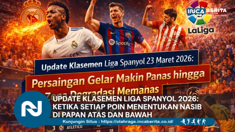 Update Klasemen Liga Spanyol 2026: Ketika Setiap Poin Menentukan Nasib di Papan Atas dan Bawah