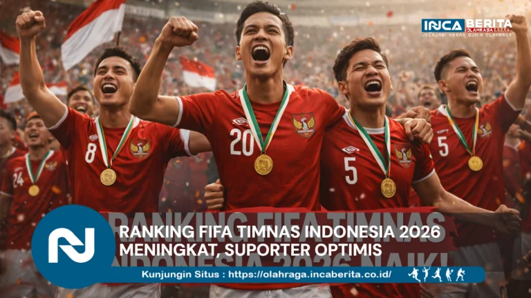 Ranking FIFA Timnas Indonesia 2026 Meningkat, Suporter Optimis