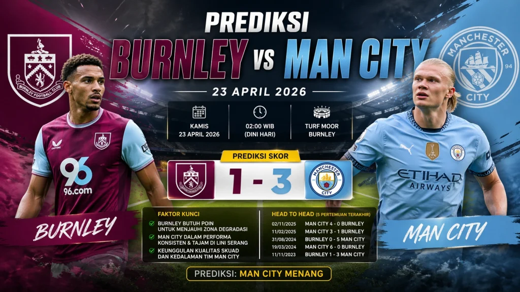 Burnley vs Man City