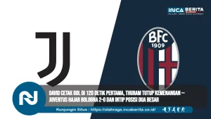 David Cetak Gol di 120 Detik Pertama, Thuram Tutup Kemenangan — Juventus Hajar Bologna 2-0 dan Intip Posisi Dua Besar