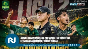 Jadwal Championship Liga 2