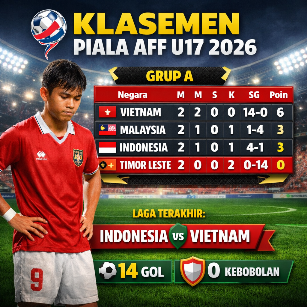 Klasemen Piala AFF U17