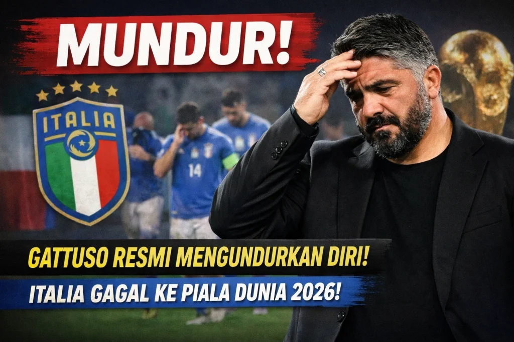 Pelatih Gennaro Gattuso Mundur