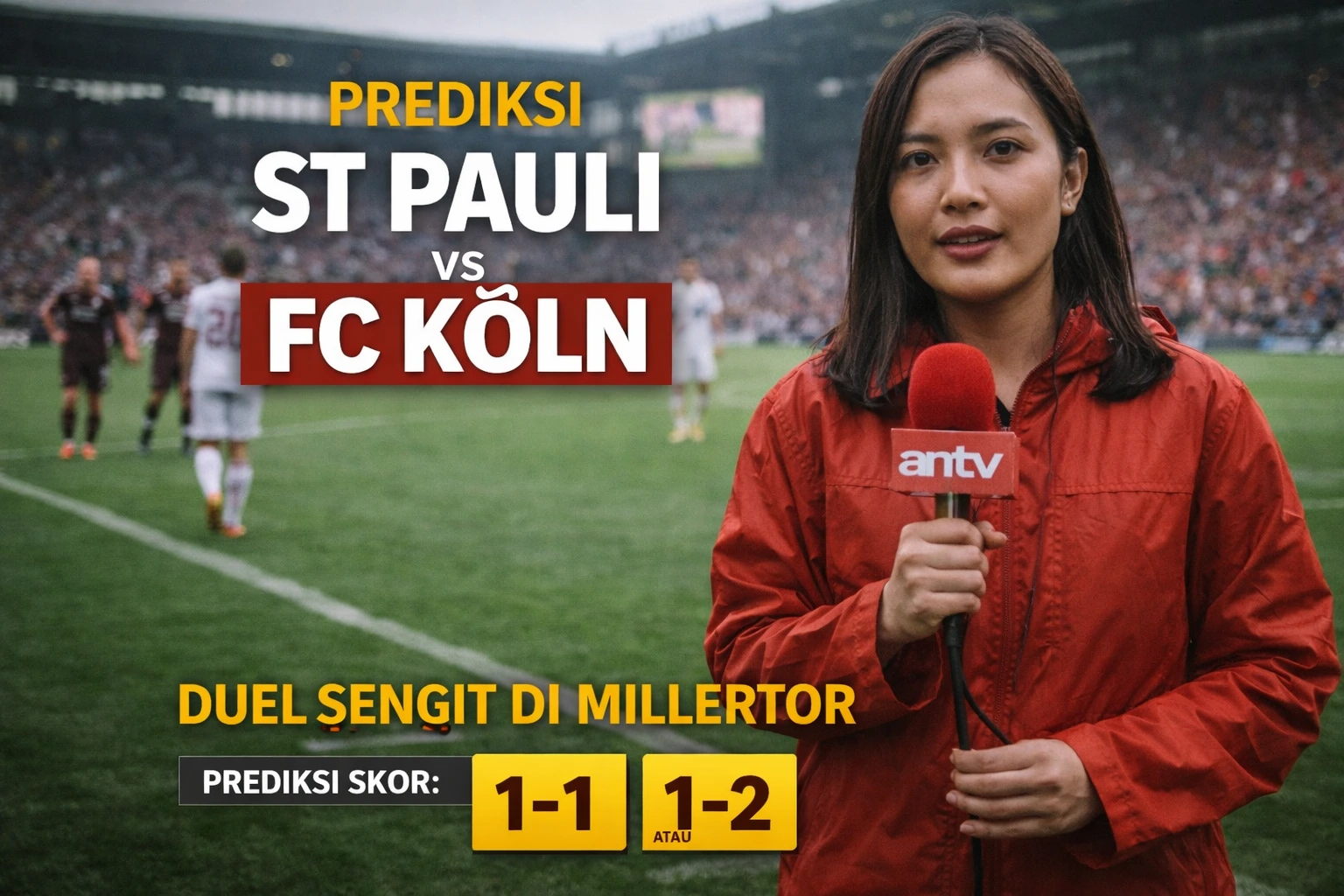 Prediksi St Pauli vs FC Koln