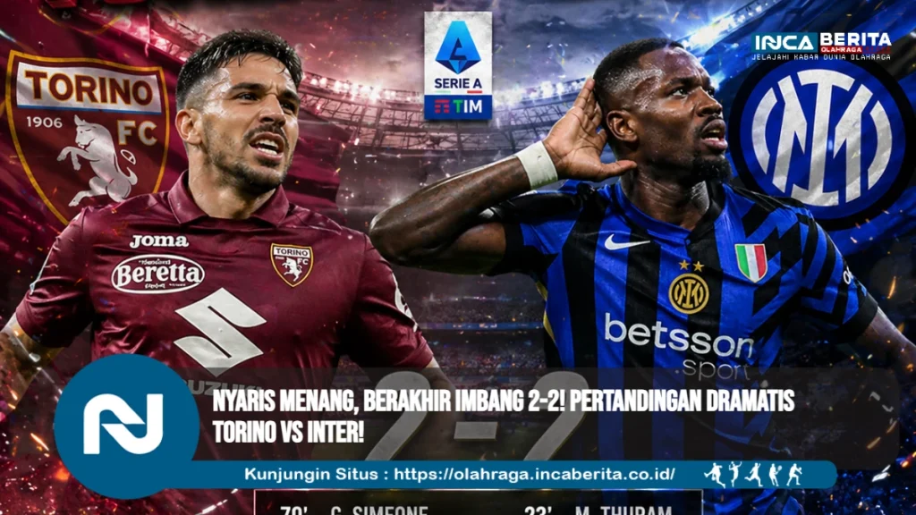 Hasil Seri Torino vs Inter