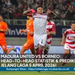Madura United vs Borneo