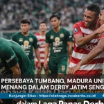 Persebaya Tumbang, Madura United Menang dalam Derby Jatim Sengit