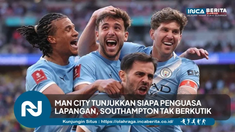 Kemenangan Man City vs Southampton