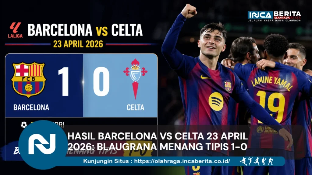 Hasil Barcelona Vs Celta