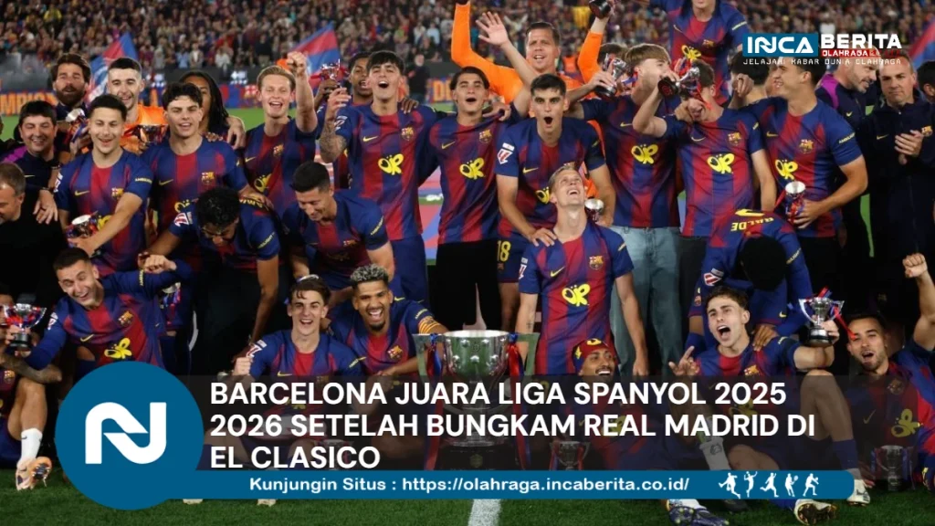 Barcelona Juara Liga Spanyo