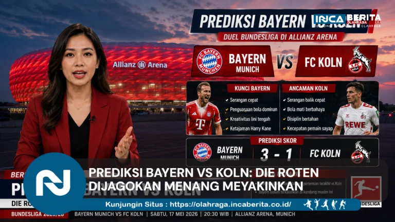 Prediksi Bayern vs Koln: Die Roten Dijagokan Menang Meyakinkan