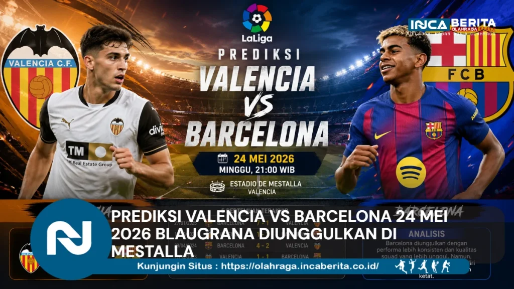 Prediksi Valencia Vs Barcelona