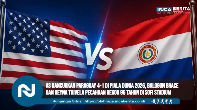 AS Hancurkan Paraguay 4-1 di Piala Dunia 2026, Balogun Brace dan Reyna Trivela Pecahkan Rekor 96 Tahun di SoFi Stadium