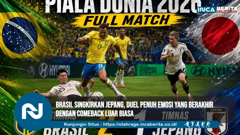 Brasil Singkirkan Jepang