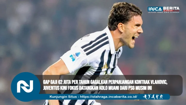 Gap Gaji €2 Juta Per Tahun Gagalkan Perpanjangan Kontrak Vlahovic, Juventus Kini Fokus Datangkan Kolo Muani dari PSG Musim Ini