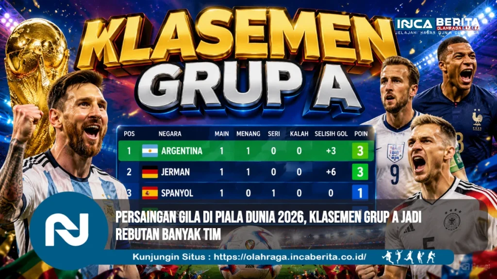 Klasemen Grup A