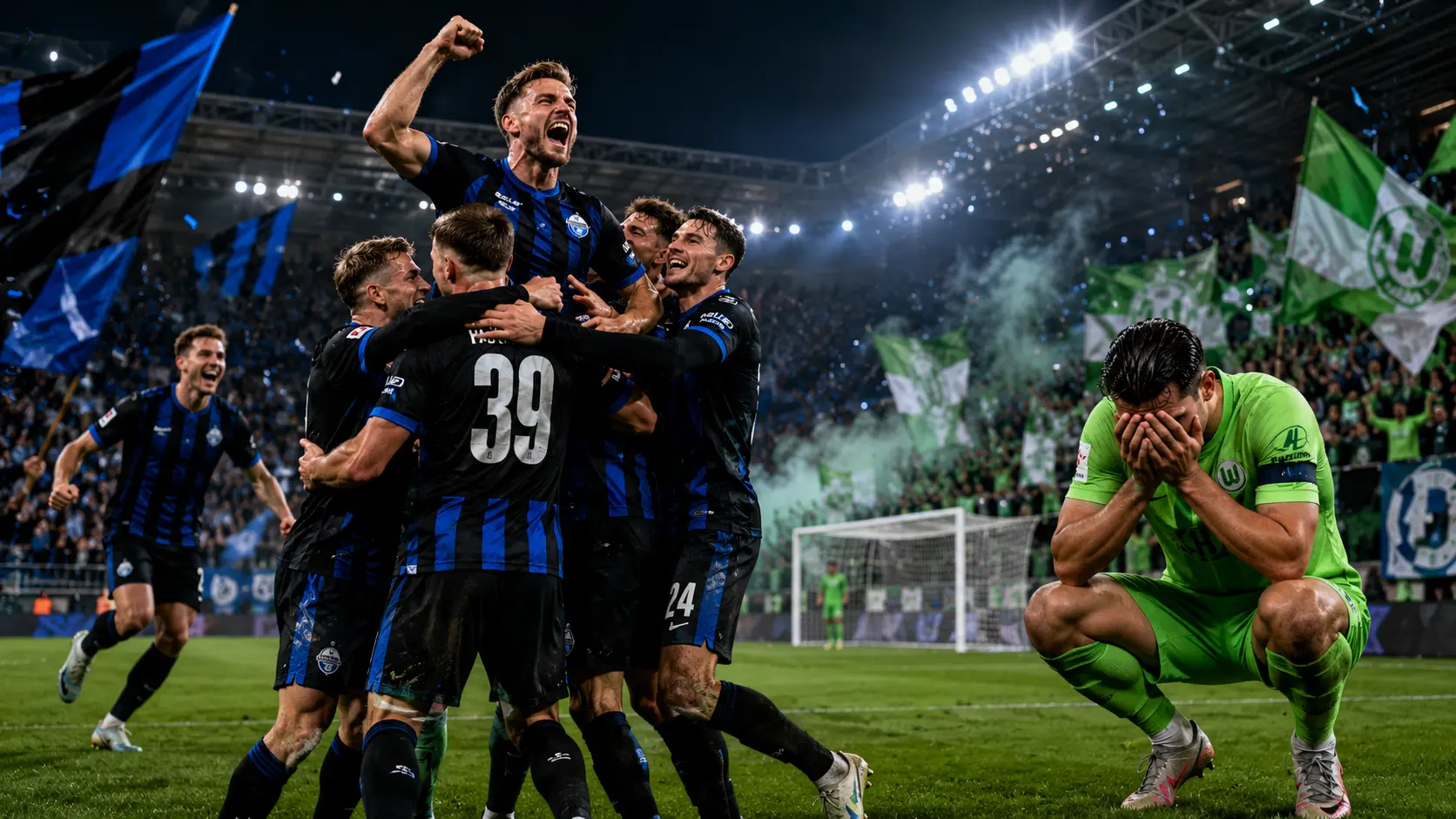 Paderborn vs Wolfsburg