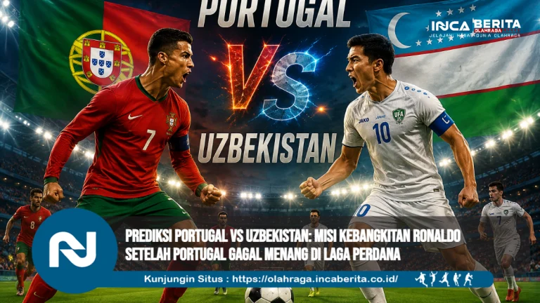 Prediksi Portugal vs Uzbekistan: Misi Kebangkitan Ronaldo Setelah Portugal Gagal Menang di Laga Perdana