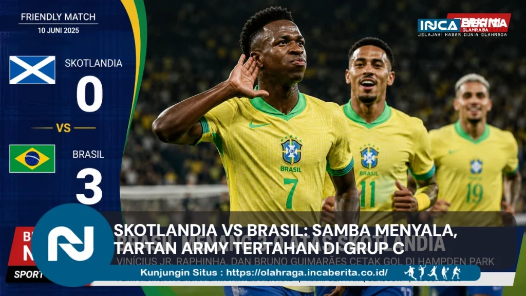 Skotlandia vs Brasil