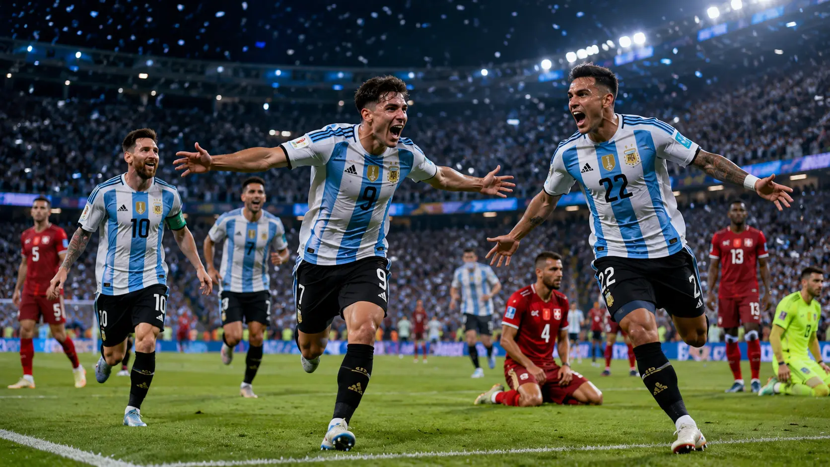 Argentina Singkirkan Swiss 3-1, Tiket Semifinal Berhasil Diamankan