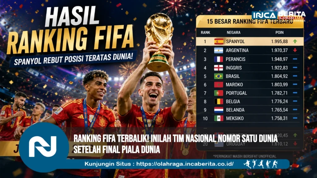 Hasil Ranking FIFA