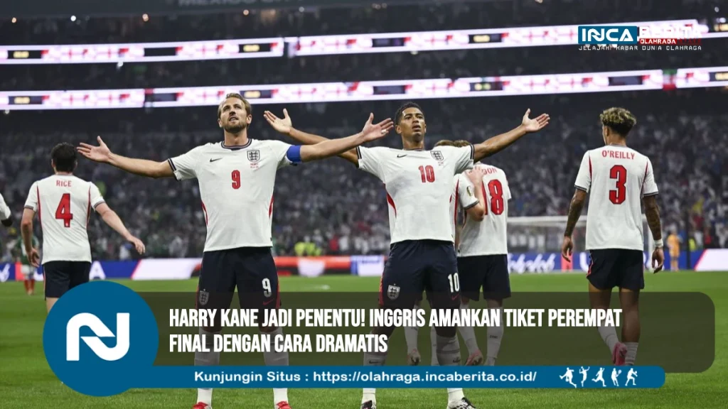 Inggris Lolols Perempat Final