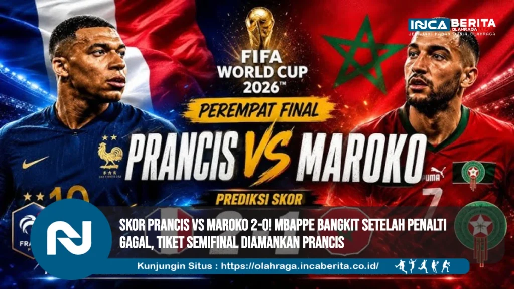 Skor Prancis Vs Maroko