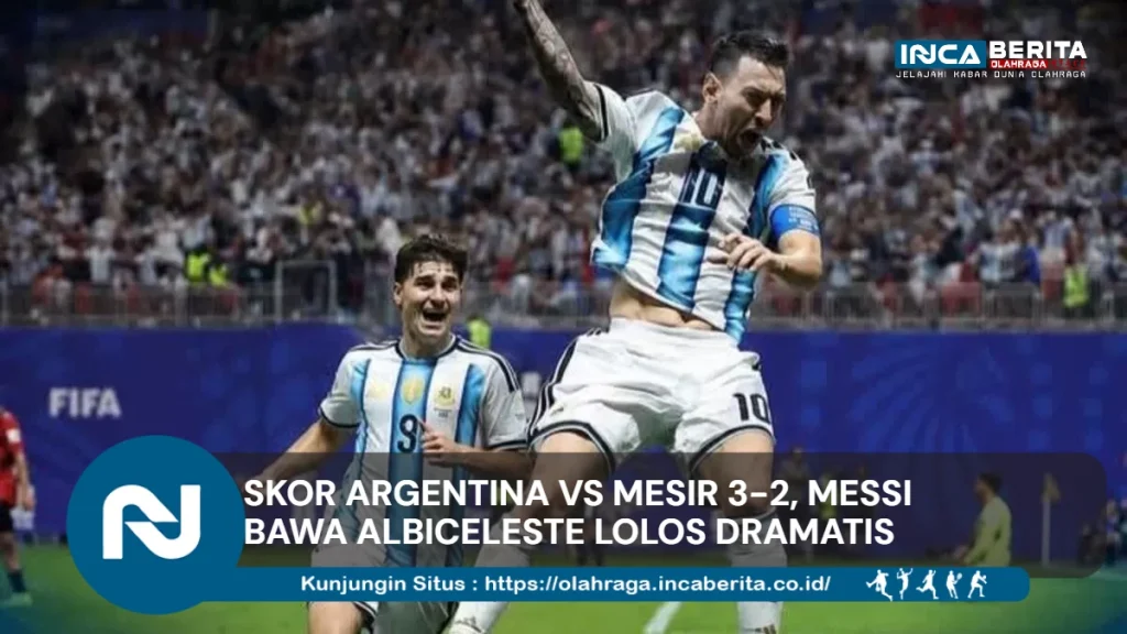 skor argentina vs mesir