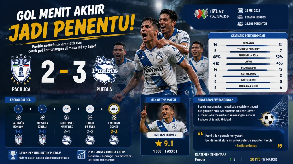 Pachuca vs Puebla