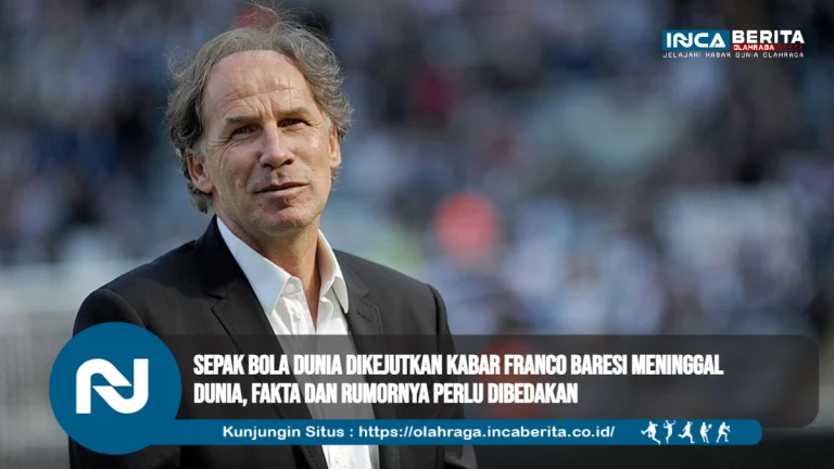 Sepak Bola Dunia Dikejutkan Kabar Franco Baresi Meninggal Dunia, Fakta dan Rumornya Perlu Dibedakan