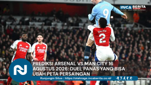 Prediksi Arsenal vs Man City